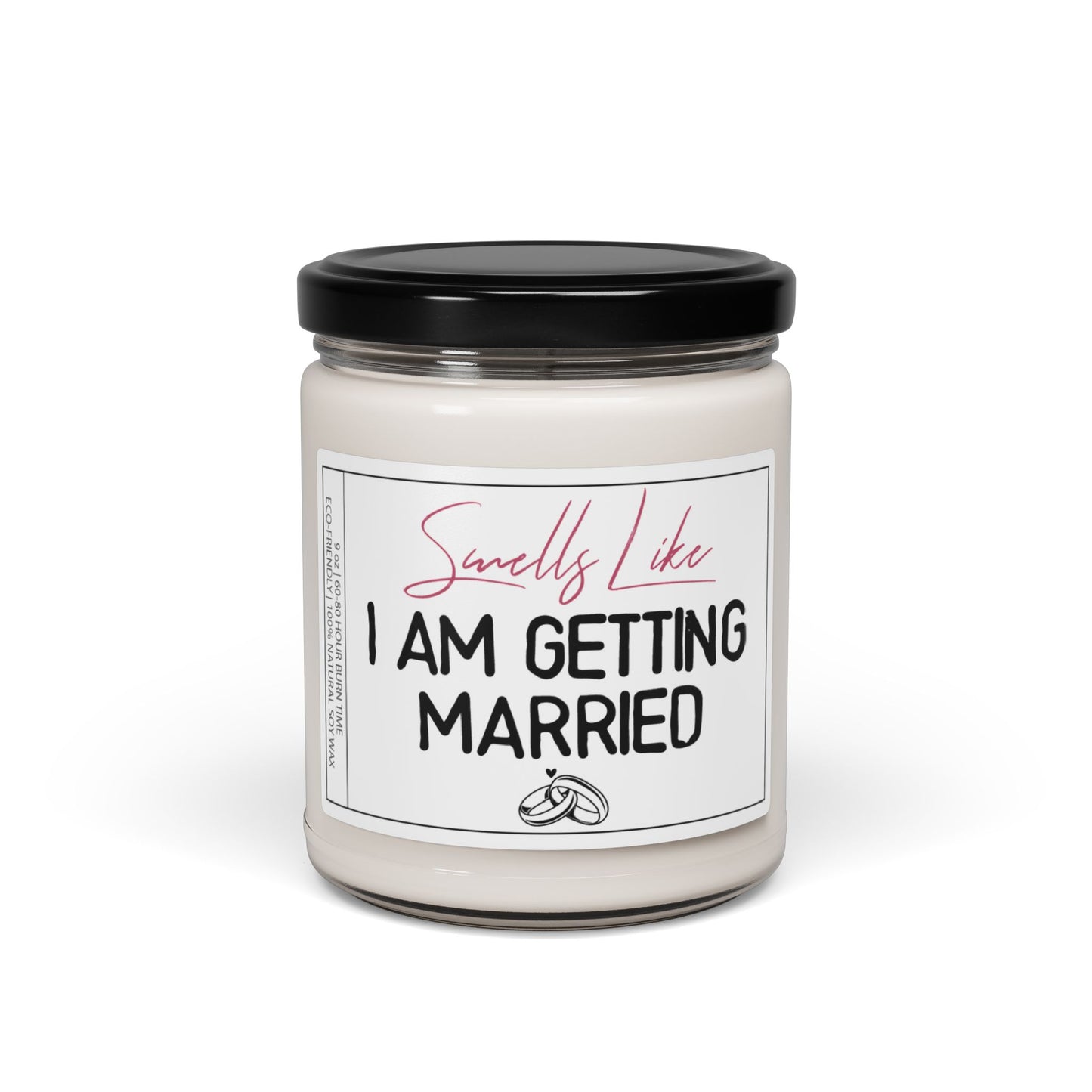 Smells Like I am Getting Married | Lovely Marriage Engagement Soy Candle Special Gift For Husband and Wife