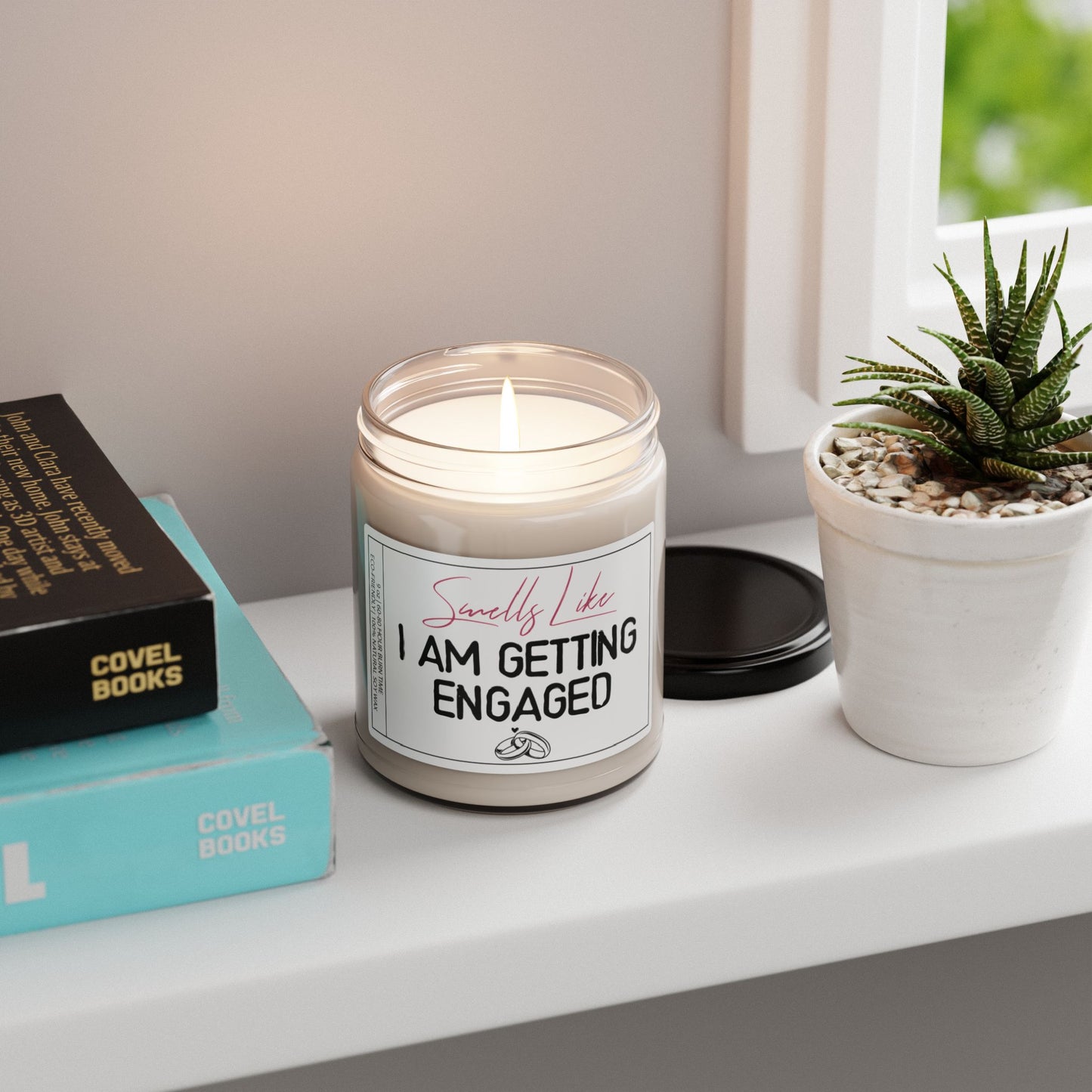 Smells Like I am Getting Engaged | Lovely Engagement Soy Candle Special Gift For Him or Her